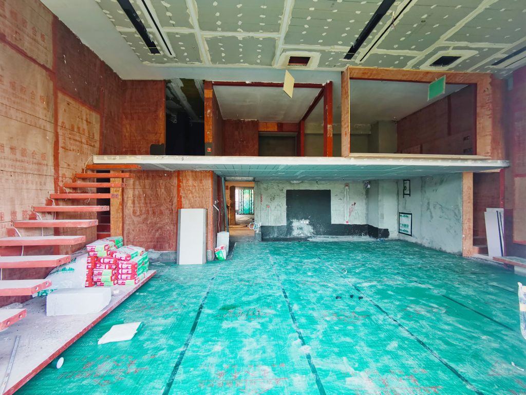 創(chuàng)新工藝搭建Loft,現(xiàn)場無濕作業(yè)